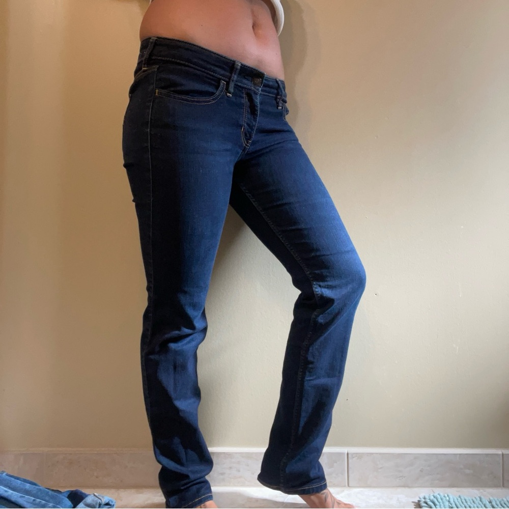 Hollister low rise skinny jeans Y2K